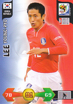 Lee Young-Pyo South Korea Panini 2010 World Cup #236